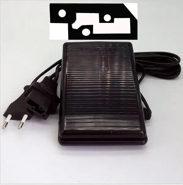 Foot Control Pedal 3-Pin Model YC-420-U W/CORD YDK-BPP-345 for Singer Sewing Machine