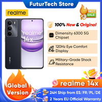 realme 14x5G Smartphone Dimensity 6300 mAh Battery '120Hz Eye Comfort display 50MP Al Camera 15 Global charging Version