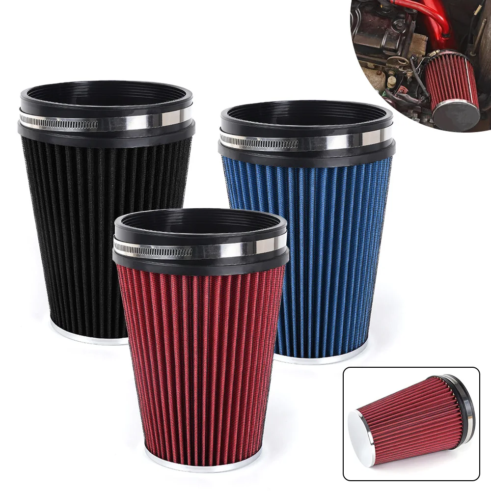 

Car high flow intake modification mushroom head 152MM air filter winter mushroom head intake air filter 6in