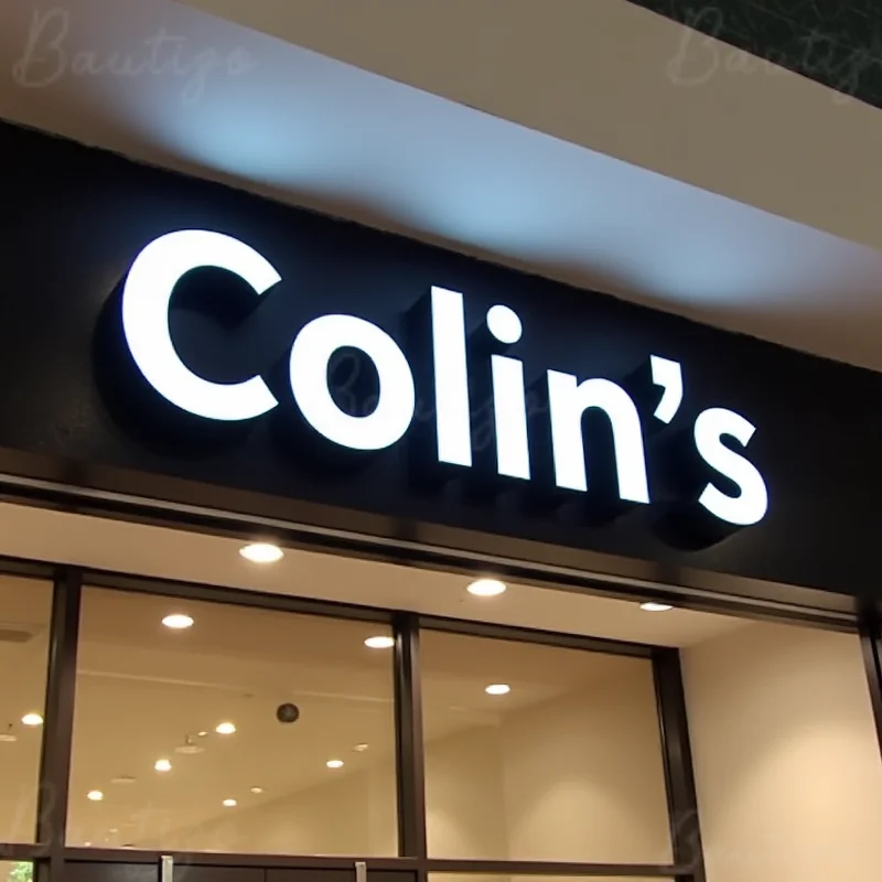 

Custom Personalized 3D LED Illuminated Sign Metal Letters For Business Storefront Outdoor Waterproof Signage
