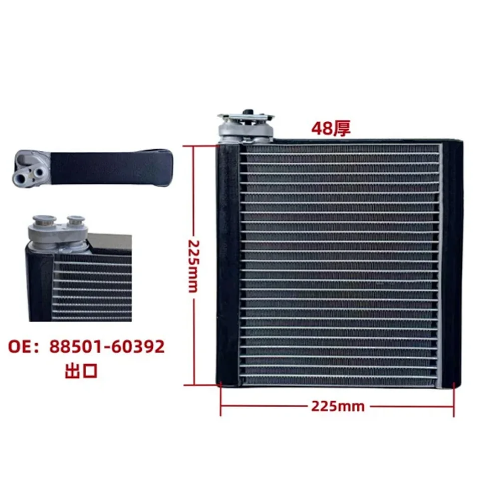 A/C AC Evaporator Cooling Coil core for Toyota LAND CRUISER PRADO (_J15_) 4.0 88501-60392 8850160392 8850160390 8850160391