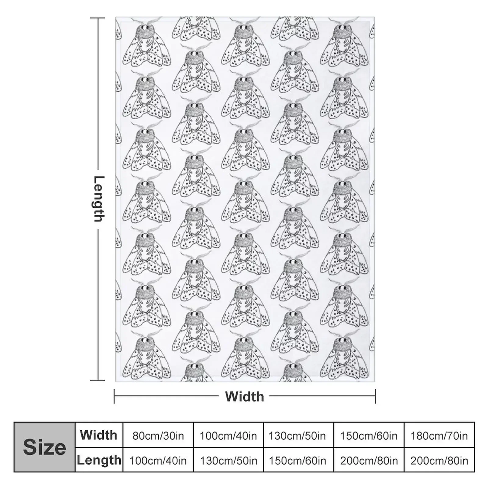 Chonky Moth Throw Blanket Sofa Quilt warm winter Sofa Quilt Blankets