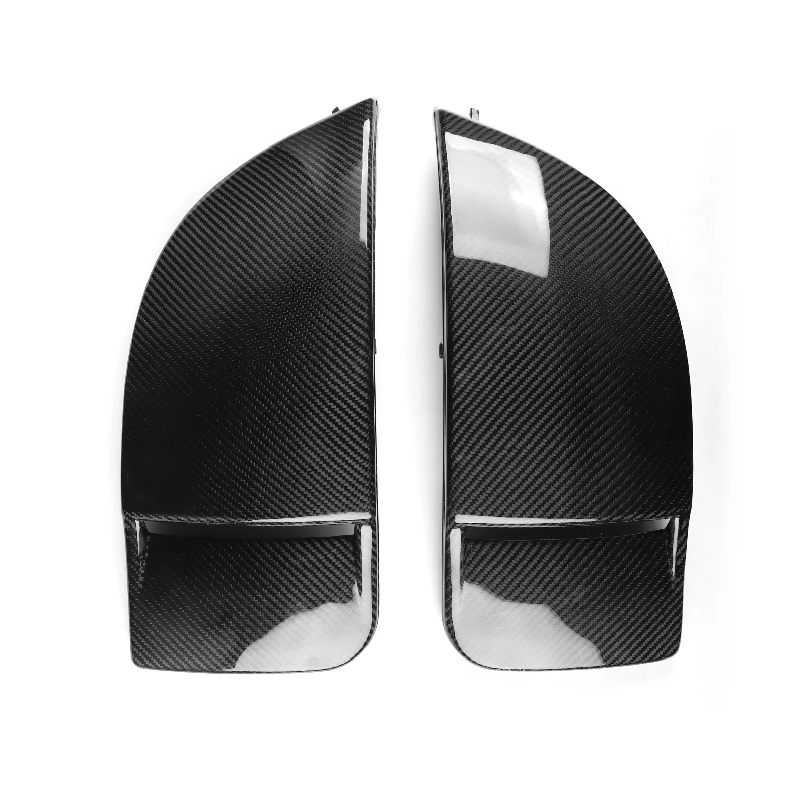 

Car Front Bumper Side Fog Light Bezel Cover Real Carbon Fiber Air Vent Intake Frame For Toyota Subaru Impreza WRX STI 2004-2005