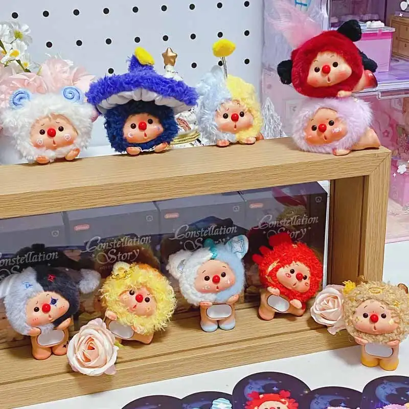 

Joys Oyo Bear Baby Constellation Story Series слепая коробка офисный стол компьютер украшение милая кукла игрушка загадочная коробка подарки-сюрпризы