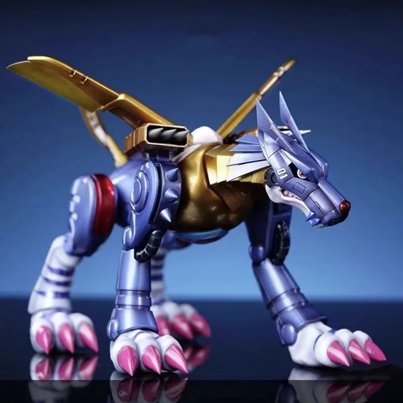 Nouveau Digimon aventure figurines d'anime Gk métal Garurumon Figurine en Pvc Statue Collection modèle poupée jouets cadeaux