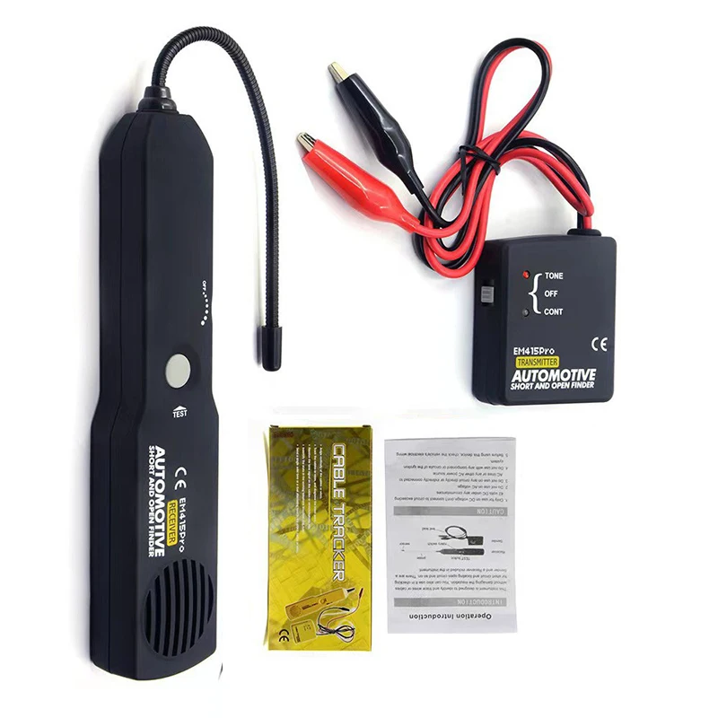 EM415PRO probador automotriz Cable buscador de corto circuito abierto herramientas de seguimiento de coche accesorios de piezas de automóvil