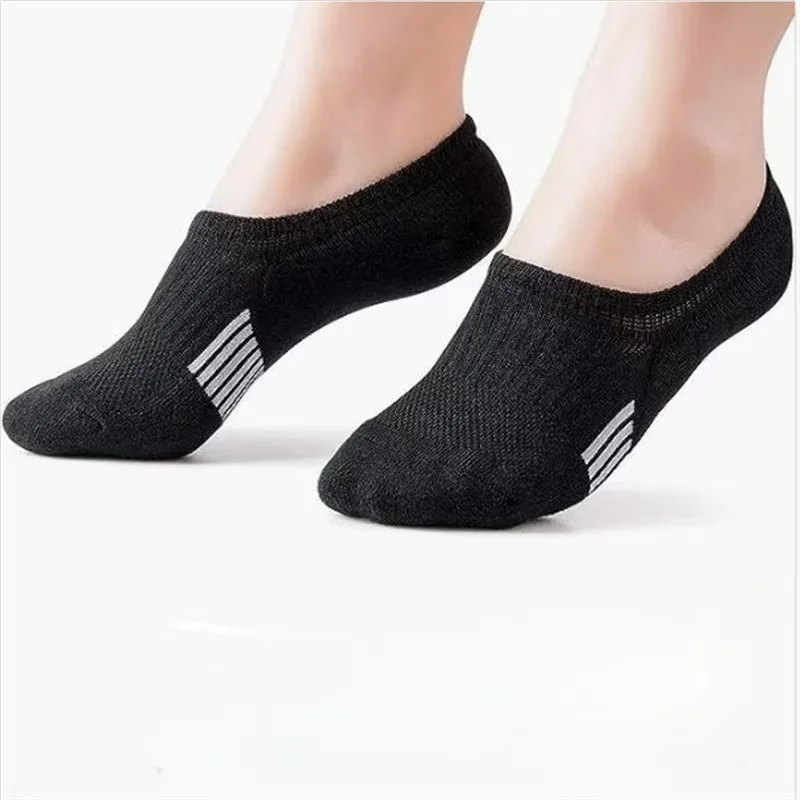 6/12 Paar Damen Atmungsaktive Mesh Unsichtbare Söckchen Sommer Leichte Atmungsaktive Elegante Einfarbige Sport-Freizeitsocken – Detail 5