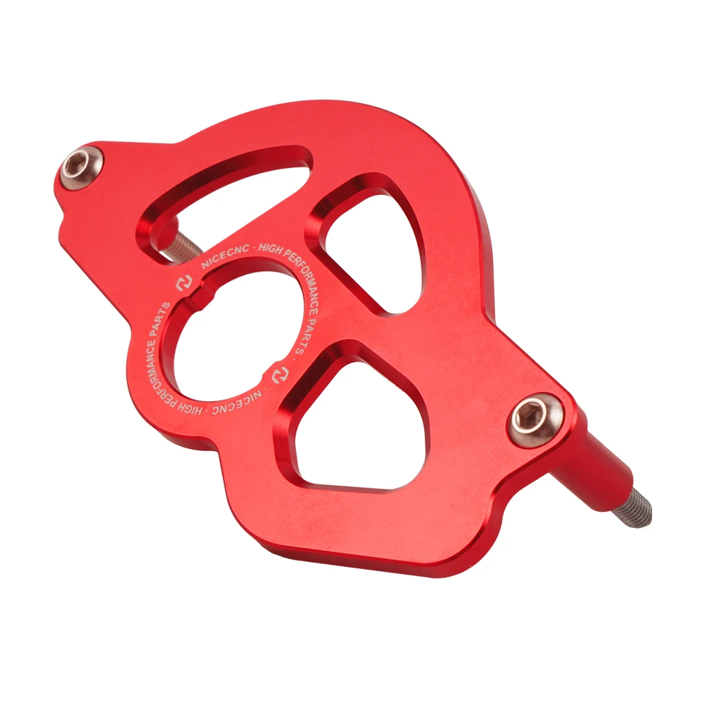 NICECNC For Honda XR650R XR 650R 650 R 2000-2007 2006 Sprocket Cover Chain Guard Protector Motocross Aluminium Accessories Red
