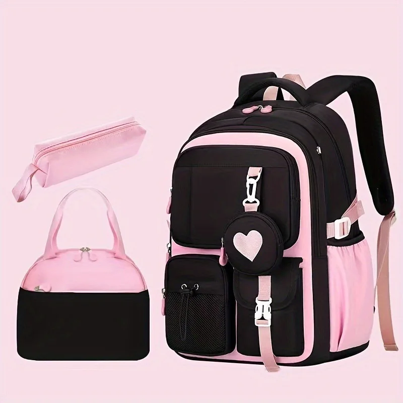 New Arrival Large Capacity Wear‑Resistant Backpack Rucksack Commute Daypack Unisex Student School Bag Ideal Birthday Present