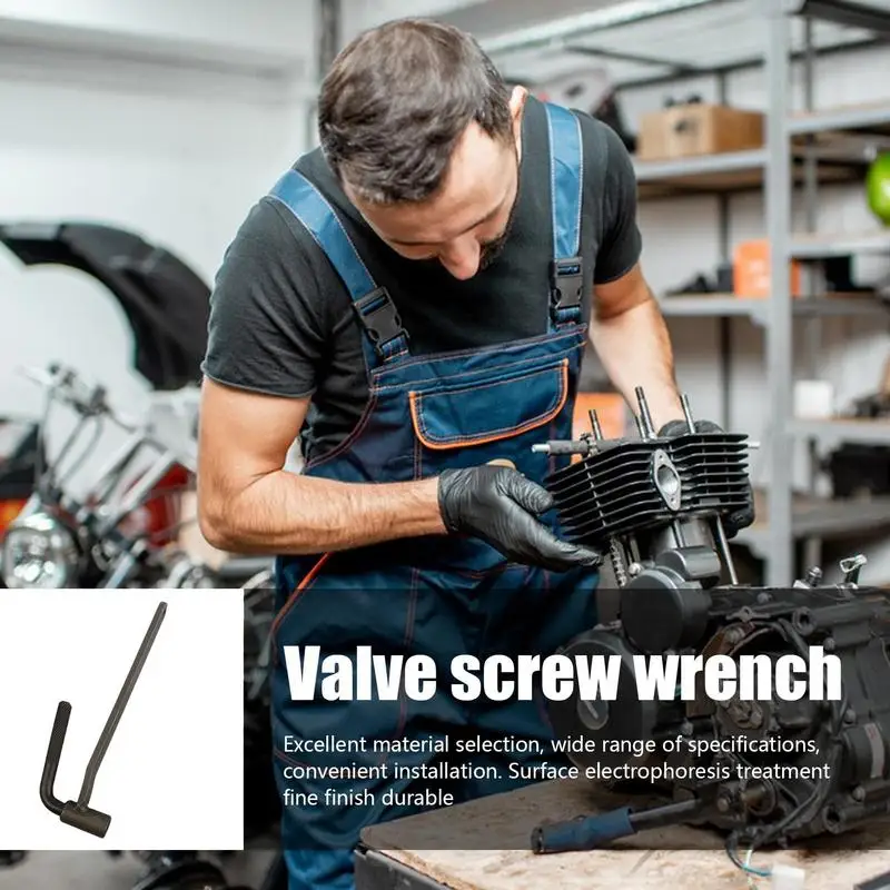 Valve Adjustment Tool Valve Tool Screw Spanner Wrench Engine Screw Sleeve Spanner Engine Valve Screw Tool For Easy Valve