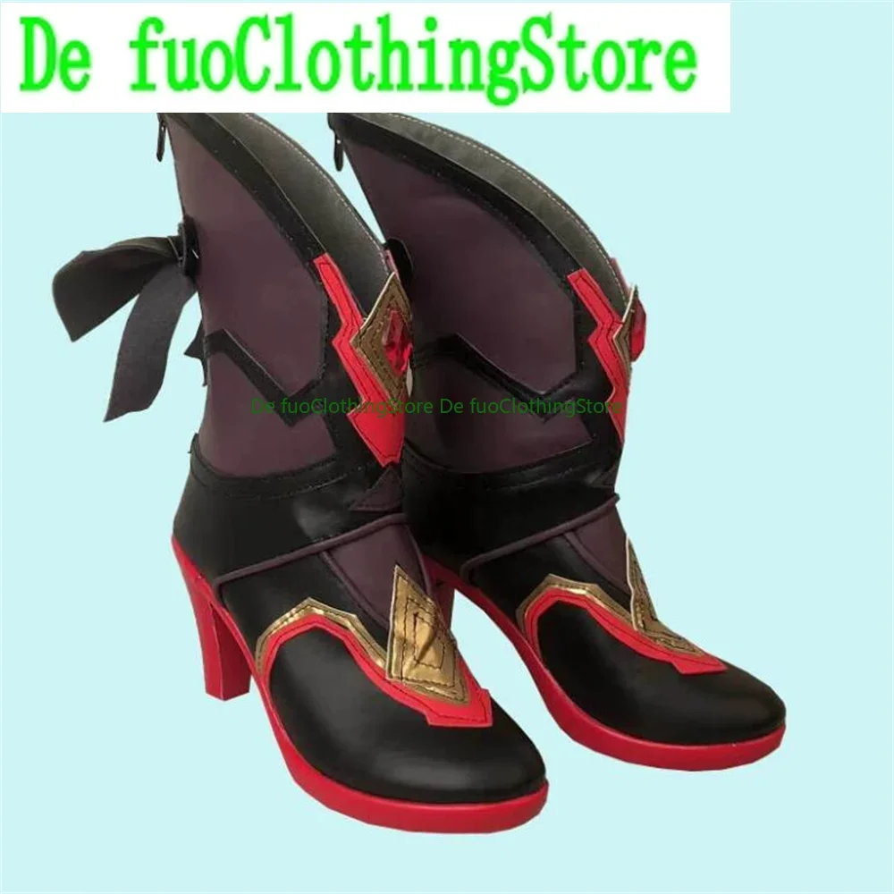 

Theresa Apocalypse Honkai Impact Обувь для косплея Сапоги Игра Аниме Хэллоуин Рождество DefuClothing Магазин обуви