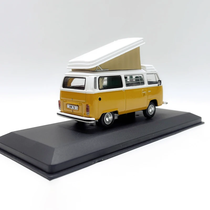 IXO Diecast 1:43 Scale TRANSPORTER T2 1978 Motor Home Alloy Simulation Car Model Adult Collection Decoration Gift Toys Display