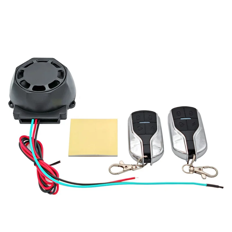 ABAC-Motorcycle Burglar Alarm Motorcycle Vibration Alarm 12V Universal Vibration Alarm