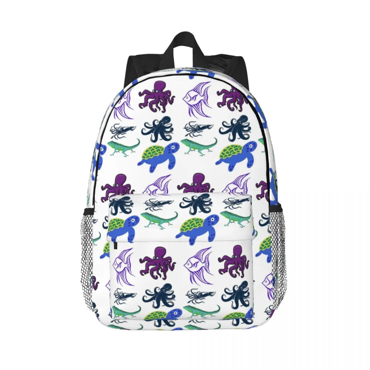 

Ugly And Beautiful Deep Sea Creatures Backpack Hot Sale Daypack Large Capacity Boys Girls BookBag Shoulder Bags Children Bag