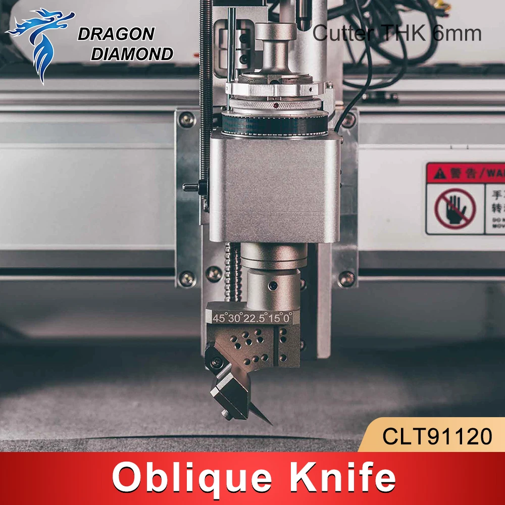 CNC Leather Vibrating Knife Head Oblique Knife Advertising Engraving and Cutting Machine Vibration Machine Knife CLT91120