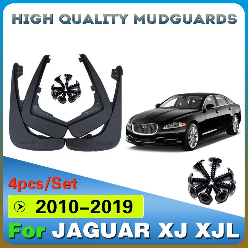 

Mudflaps FOR JAGUAR XJ XJL Mudguards Fender Mud Flap Guard Splash Mudguard Fenders Car Accessories Auto Styline Front Rear 4pcs