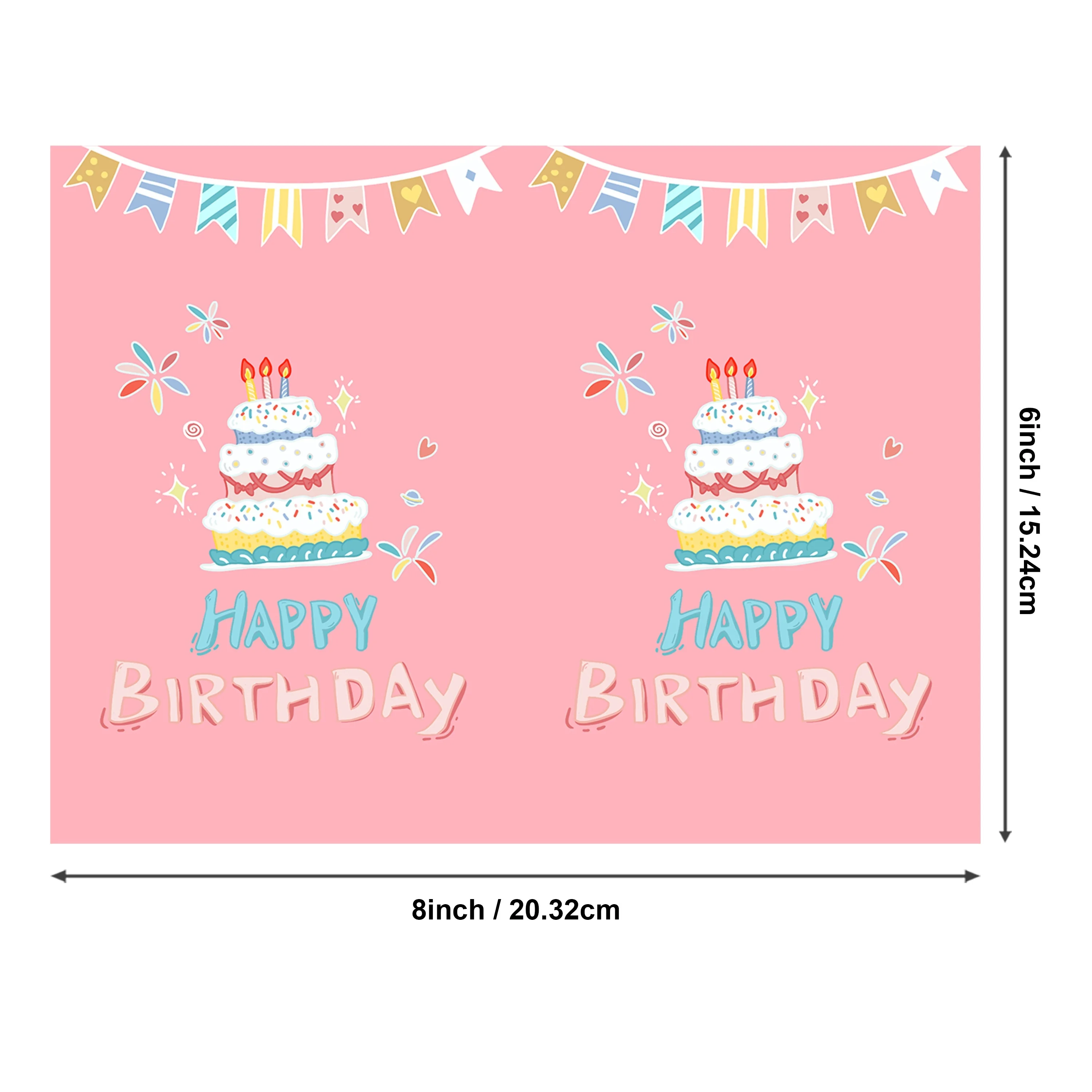 10/20 Pcs Birthday Cards Assortment with Envelopes, 20 Different Designs Funny Birthday Cards for Women Men, 8x6 inches