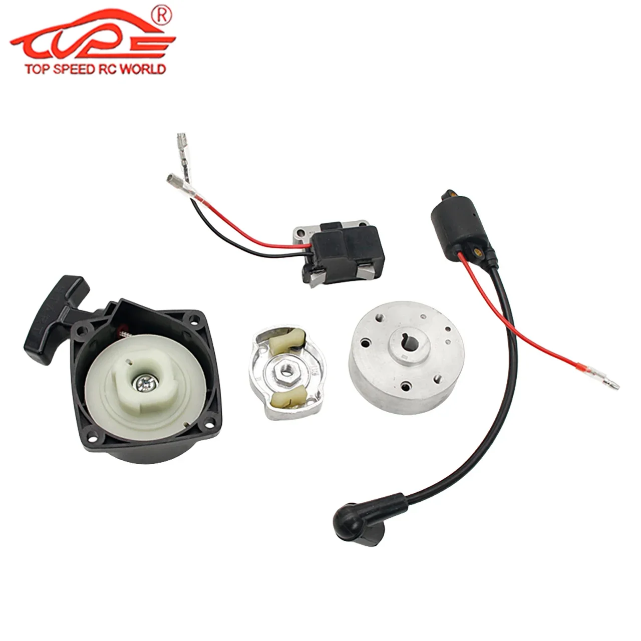 RC Marine Stator or Ignition Coil or Flywheel or Pull Starte Kit for Zenoah CY RCMK QJ Gas Engine G260 G290 PUM Rc Boat Parts