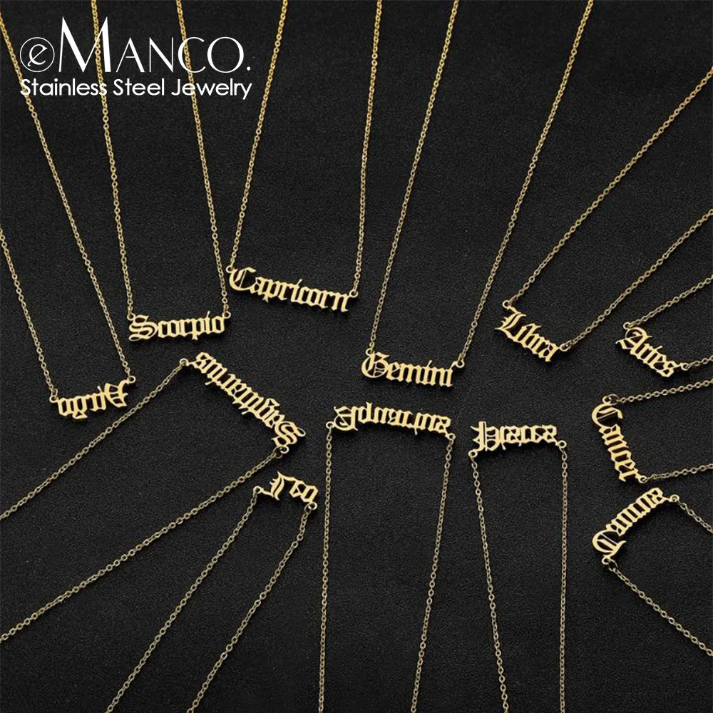 Jewelry Making Uk - Kalung Zodiak 12 Rasi Bintang EManco
