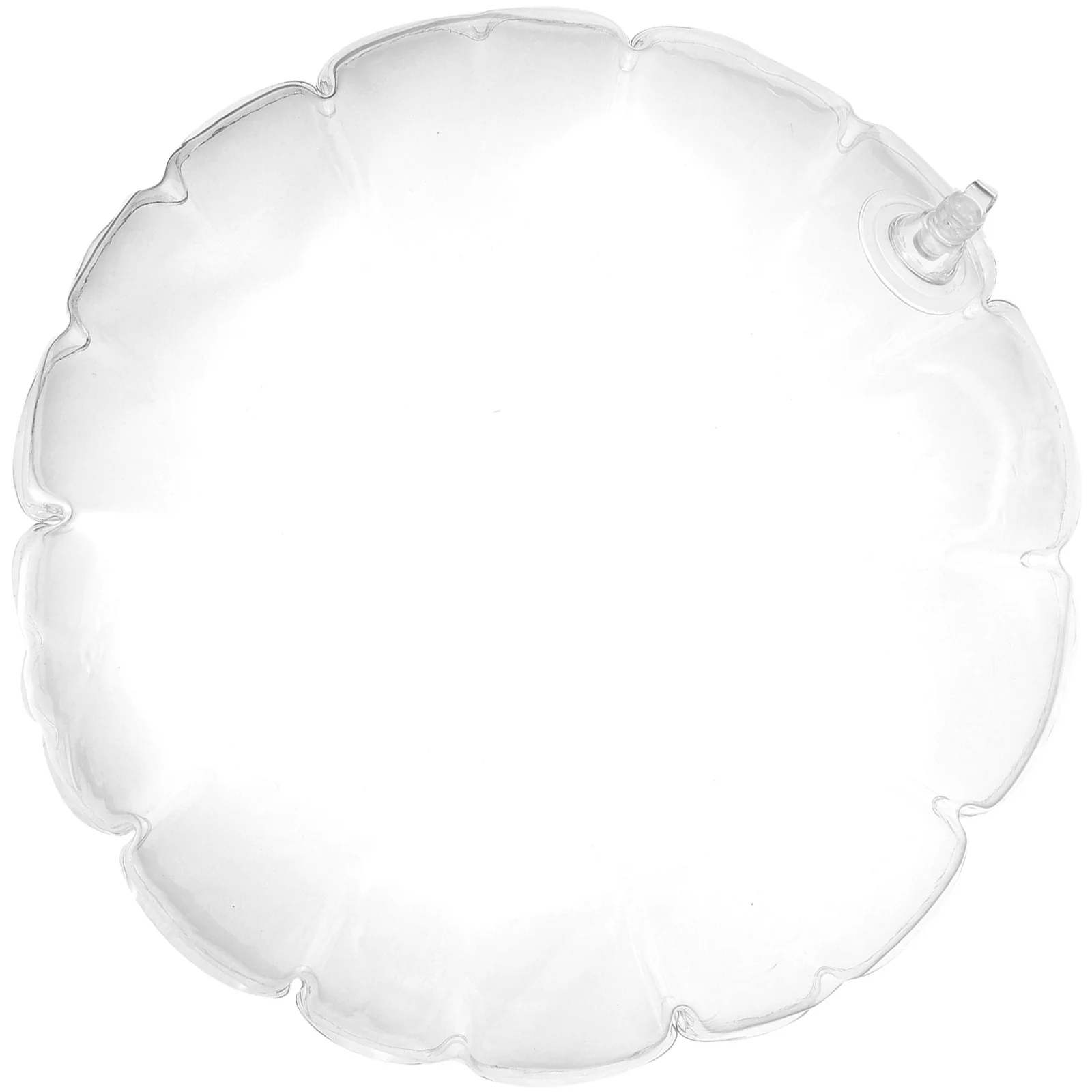 

Round Inflatable Pillow Transparent Portable Lightweight Outdoor Cushion Clear Pillow Insert Inflatable Cushion for Travel