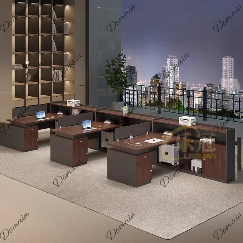 NXX Nordic Aesthetic Office Desk Drawer Executive Lshaped Organizers Office Desk Multifunctional Shelves Scrivania Salon Furnitu