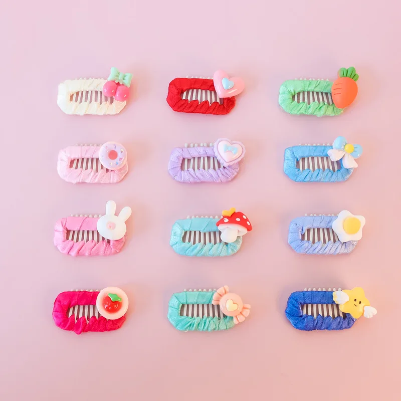 Cute Dog Hair Clips Puppy Hairpin Pet Cat Handmade Hairpin Pet Bow Hair Accessories Multicolor