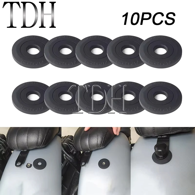 

Нескользящая резиновая прокладка для крыла заднего сиденья, прокладка для шайбы крыльев для Harley CVO Softail Classic, тонкий отрыв Dyna Low Riders FXBB