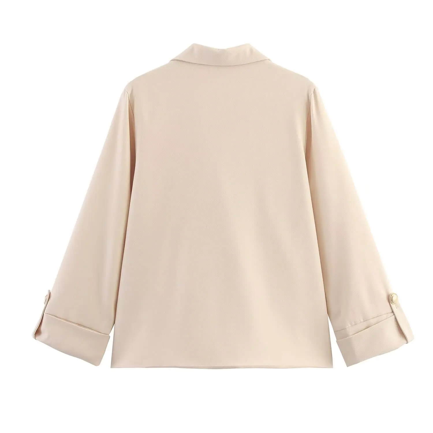 2 قطع 1 مجموعة 2025 الخريف محززة نشمر كم طويل فضفاض عارضة السترة عالية الخصر مستقيم السراويل السراويل الدعاوى