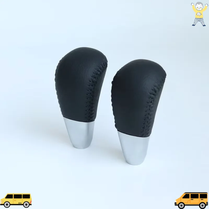 for Leather-Wrapped Gear Lever Head for ASX Automatic Transmission Shift Knob Mitsubishi Outlander Upgrade Gear Head