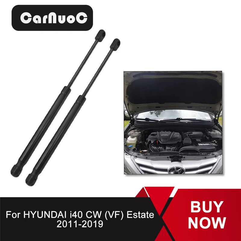 

2pcs/set Car Front Engine Cover Lift Support Rods For Hyundai i40 CW VF 2011-2019 Gas Spring Struts Shock Absorber Accessories