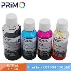 GT31 GT32XL GT5810 GT5820 Refill Dye Ink Compatible for HP Smart Tank 7301 6001 7602 5101 7001 450 455 457 513 551 555 558 559 5