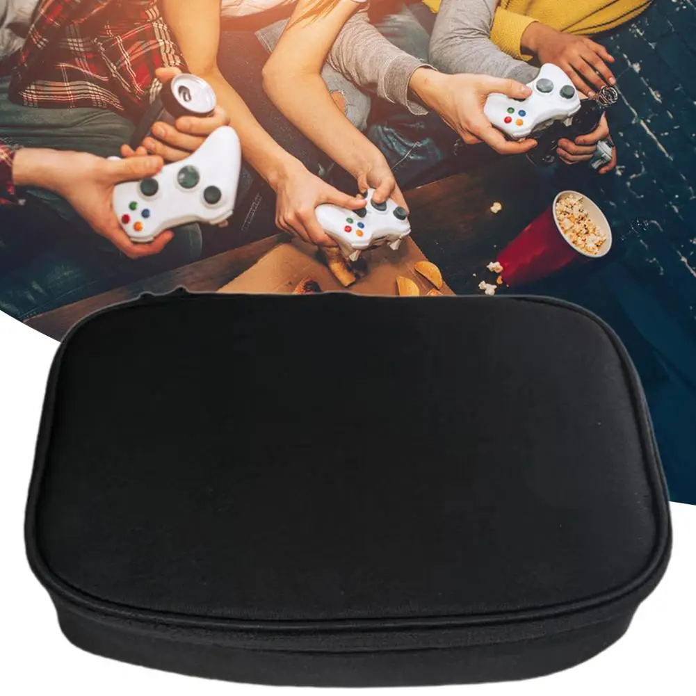 أذرع التحكم في ألعاب الفيديو حقيبة التخزين مقاوم للماء للصدمات الغبار المضادة للخدش مقاومة للاهتراء سعة كبيرة المحمولة المزدوج غمبد Sto