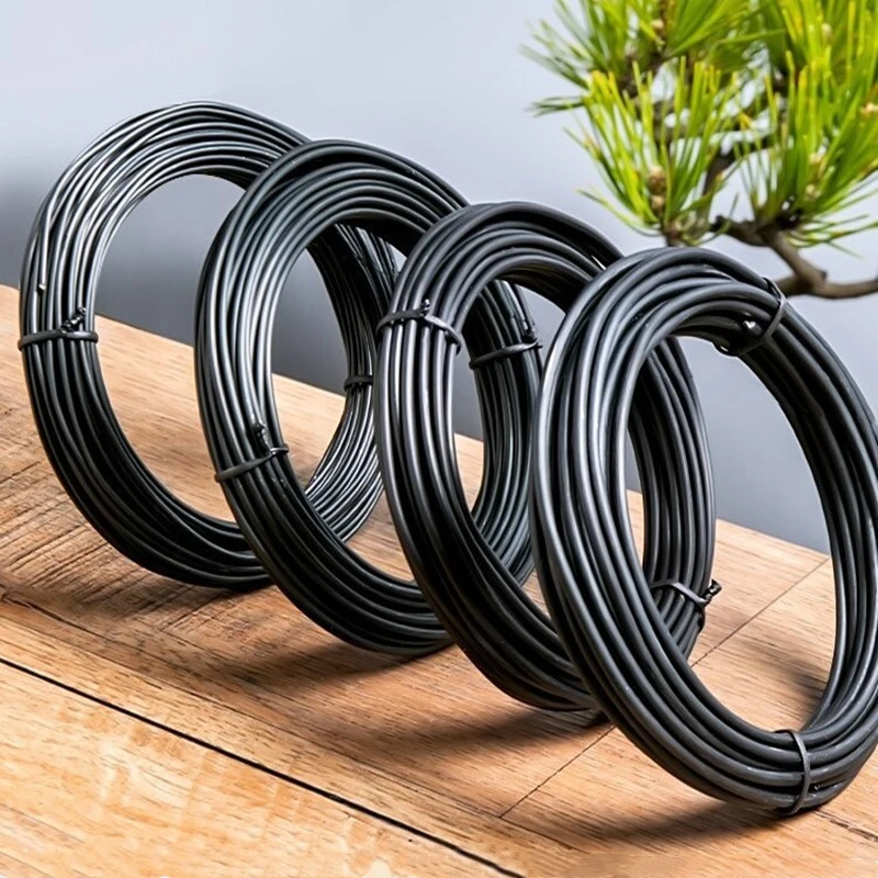 5m Bonsai Wire plant support Anodized Aluminum Bonsai Training Wire For Plant Shapes garden accessories 5 Sizes 1/1.5/2/2.5/3 mm