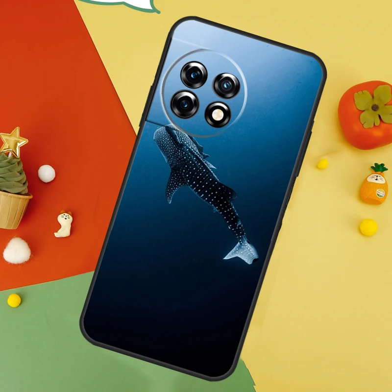 Whale Sharks Fish Case For OnePlus Nord 6 CE 5 2 3 4 Lite N20 N30 10T 10R 13T 13R 12R 15R 15T 11 12 13 15 Shell