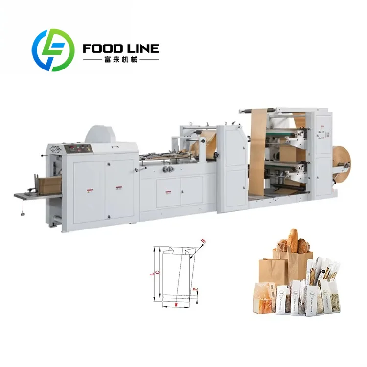 Large Capacity Paper Bag Manufacturing Machine For Supermarket Disposable Shopping Paper Bag Large‑Scale Bulk Mass Production