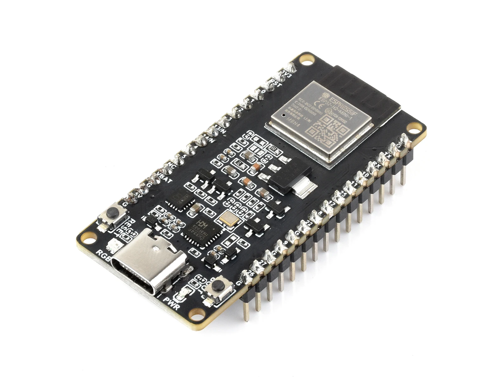 Imagem -05 - Microcontrolador Processador de 96mhz Esp32-h2-mini1-n4 Módulo Construído em 4mb Flash Suporta Ble Zigbee Thread Wireless co Esp32-h2