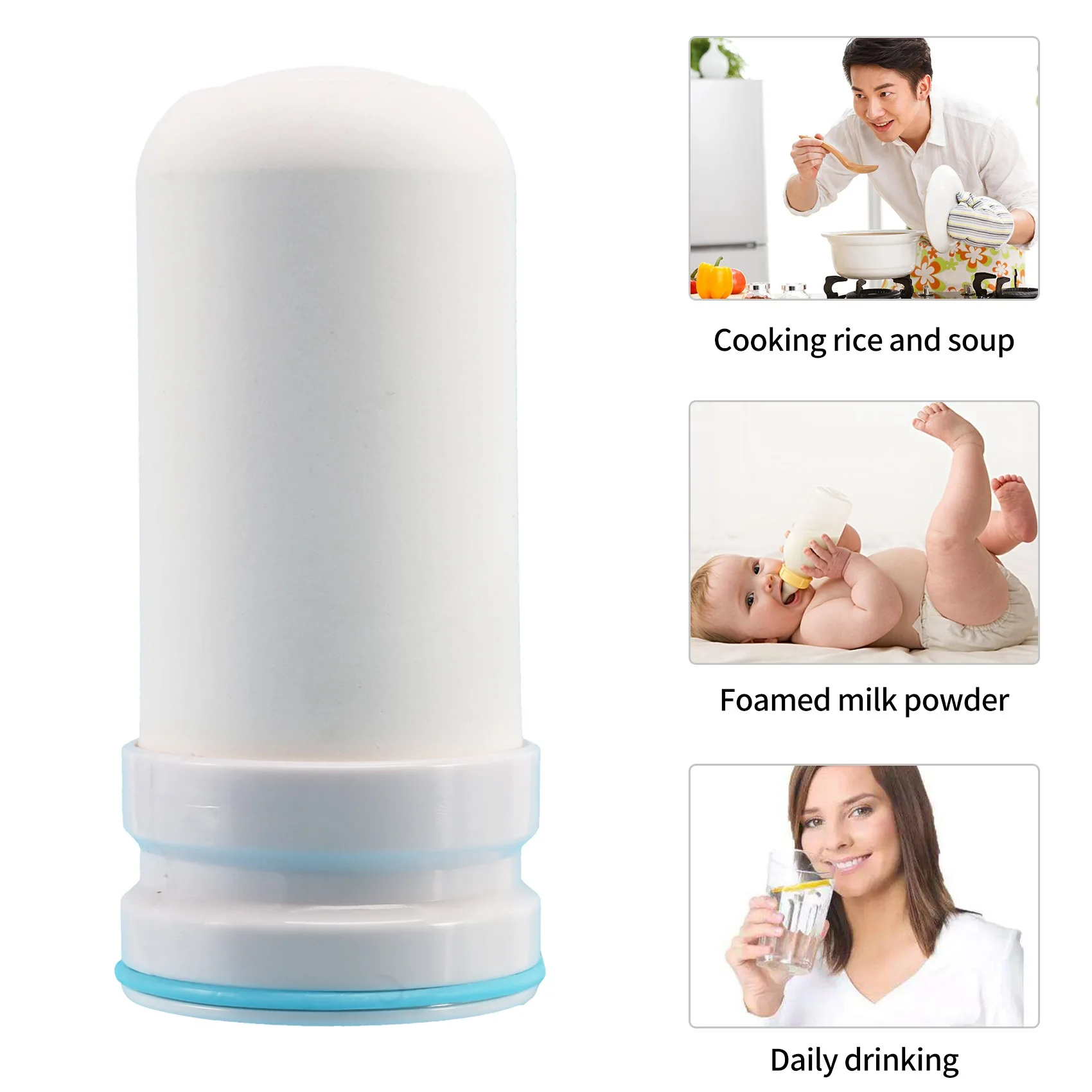 BFYL-4 шт. картриджи для фильтров для воды для кухни Kubichai, очиститель водопроводной воды, фильтр для водопроводной воды с активированным углем