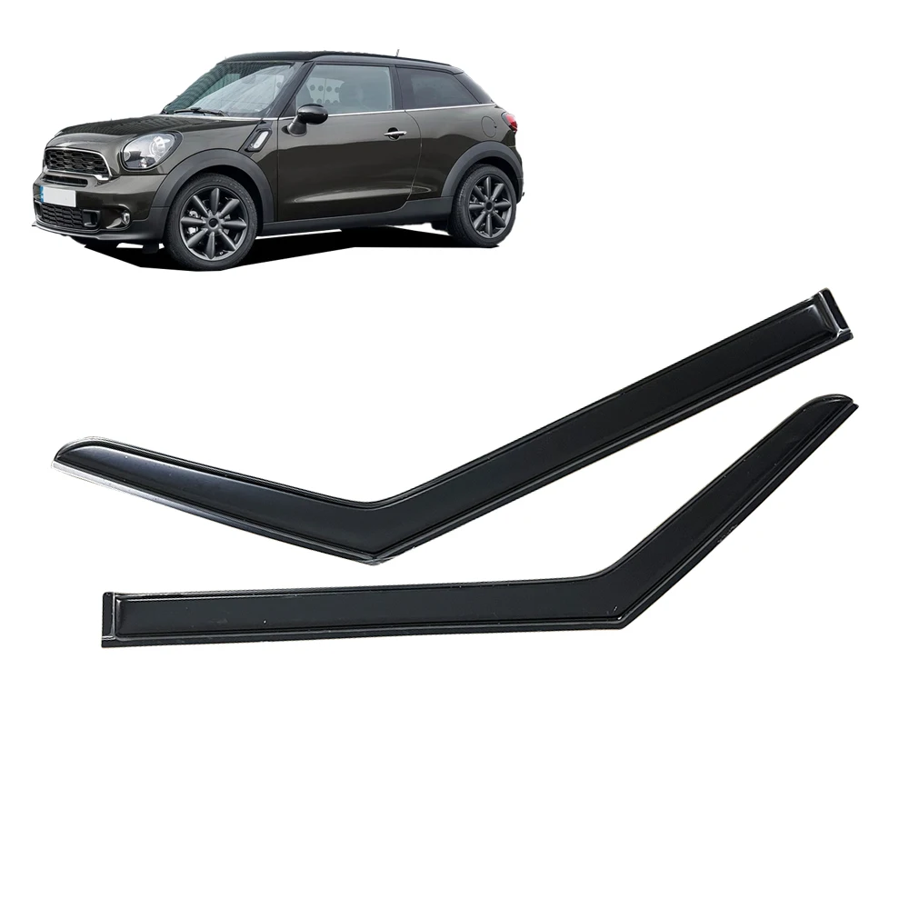 Window Visor for MINI Paceman 2013 2014 2015 2016 R61 Weathershied Door Visor Wind Sun Rain Guards Side Window Wind Deflectors