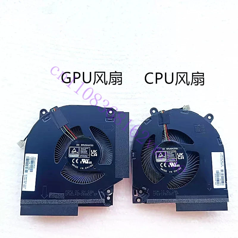 Fan for HP Pavilion Gaming 9 16-R 16-DW/WD 16-DX TPN-C169 C170 N44738-001