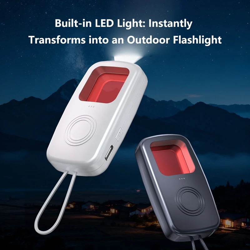 

New Infrared Camera Detector Anti Peeping Lens Finder LED Spy Gear For Trip Security Protection Hidden Camera Detection 2026
