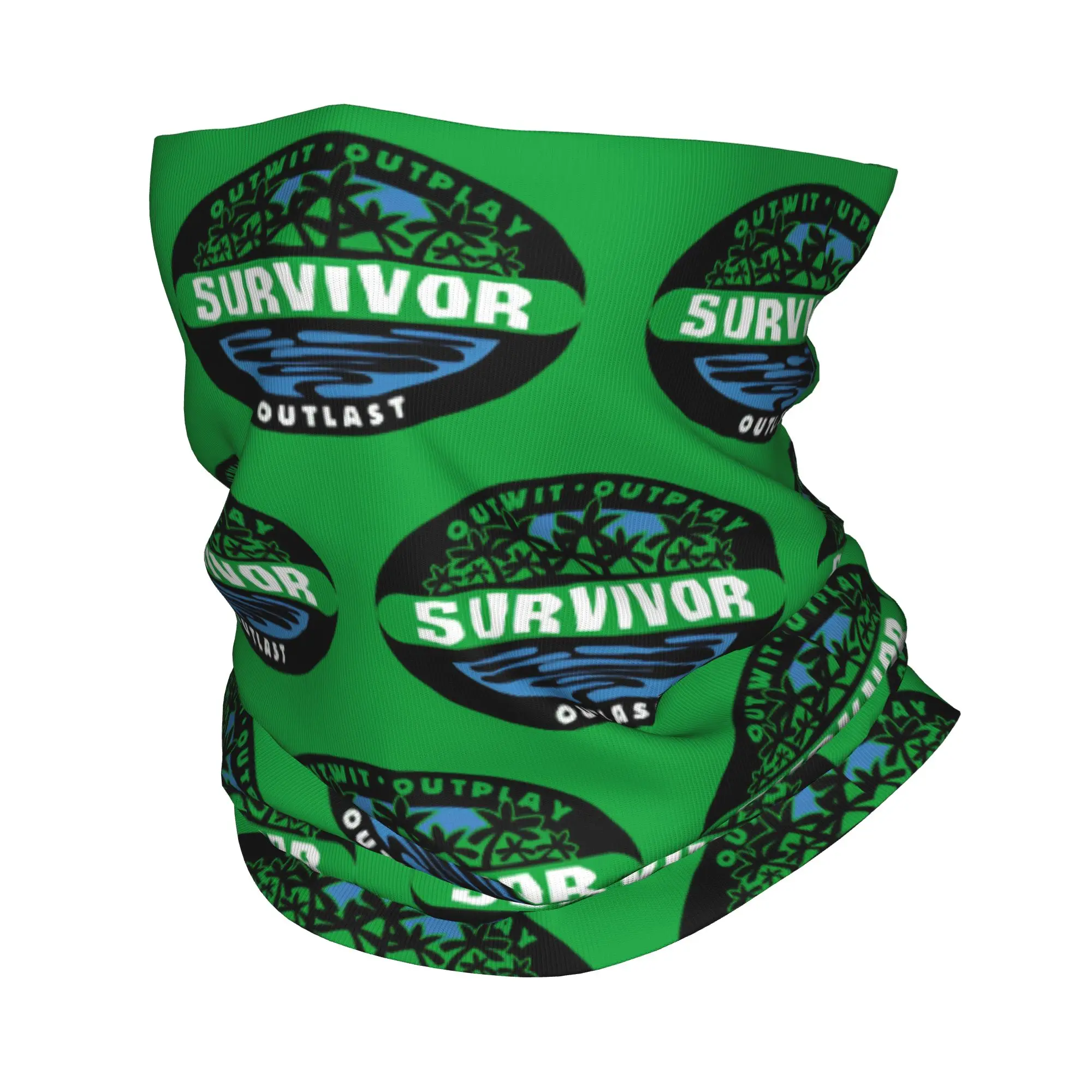 S-Survivors Bandana Neck Cover Printed  Magic Scarf Warm Headband Outdoor Sports for Men Women Adult Washable