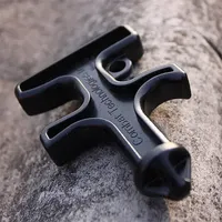 Outdoors Nylon Plastic Steel Self-defense Defense Duron Drill Stinger Ring Equipment Self Defense Sting Ring Tool