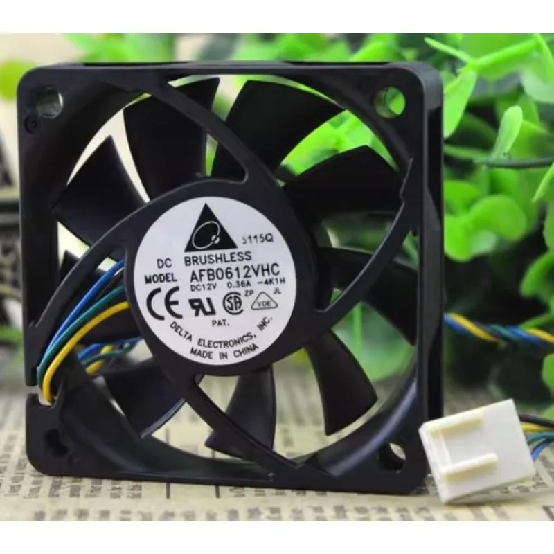

New Cooler Fan for Delta AFB0612VHC 6015 12V 0.36A 6CM Cooling Fan 60 * 60* 15mm