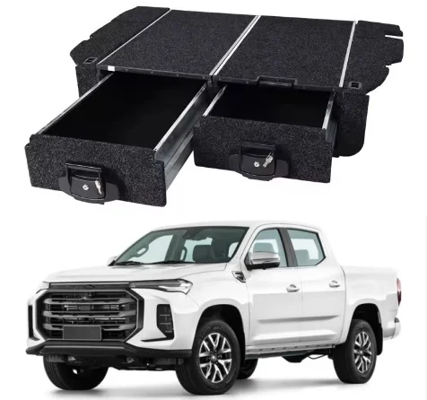 

Off-road Outdoor Camping Pickup Truck Stainless Steel Roller Drawer System for Maxus/LDV T60/T70
