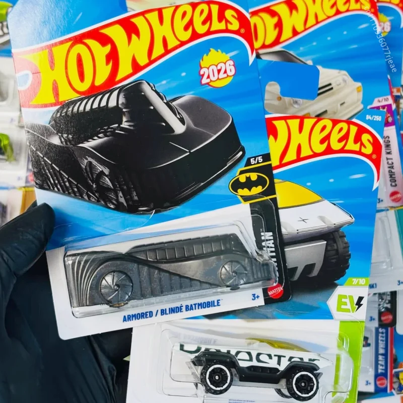Hot Wheels 2026 N Batch C4982 Alloy Diecast Car Model Mclaren Dodge Mini Batman Armored Vehicle Collectible Toy For Hobbyists