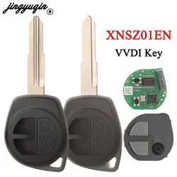 jingyuqin XNSZ01EN For Suzuki VVDI Wireless Remote Car Key Fit VVDI2 /VVDI Mini Key Tool Max Plus Hu133r SZ11r Blade Replacement