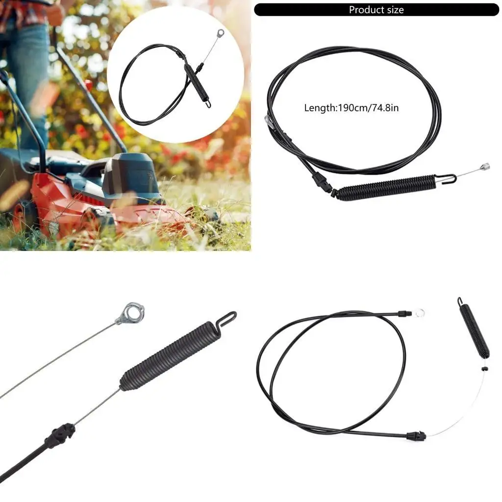 

652F 133 1998 Brake Cable Fit for 21199 21200 20976 30Inch Walk Behind Lawn Mower Blade Engagement Part Replacements