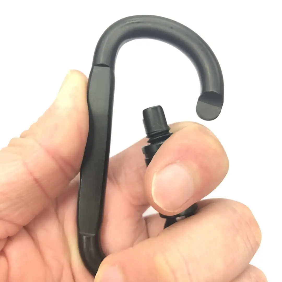 Hochwertiger D-förmiger Karabiner aus Aluminiumlegierung, robuster Kletterhaken, multifunktionaler Schnellhaken für Outdoor-Sportarten