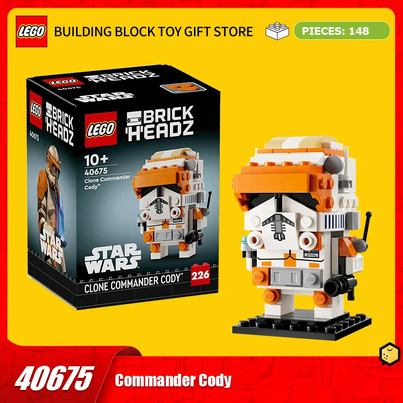 

LEGO Block Fangtouzi Series 40675 Clone Commander Cody Splicing Blocks Children's Toy Gift