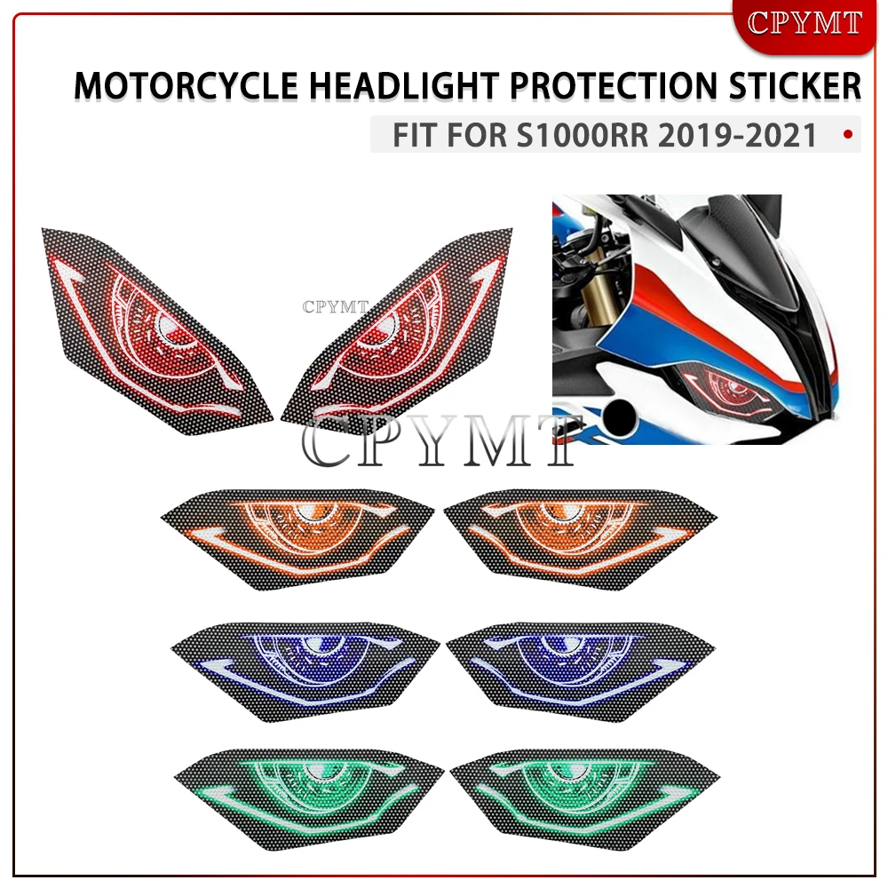 

Headlight Sticker Waterproof Motorcycle Decals PVC Stickers Accessories Fit for S1000RR 2019 2020 2021